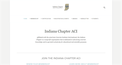 Desktop Screenshot of indianaaci.org